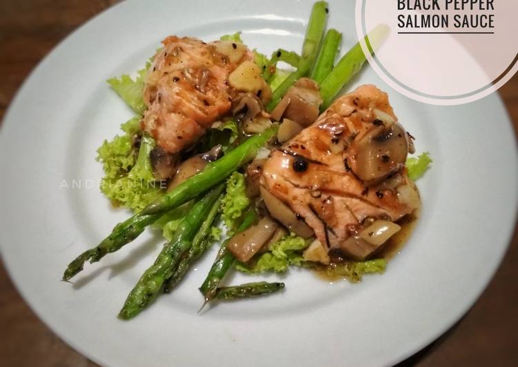 Blackpaper Salmon Sauce