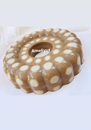 Foto resep Puding Polkadot (mocca)