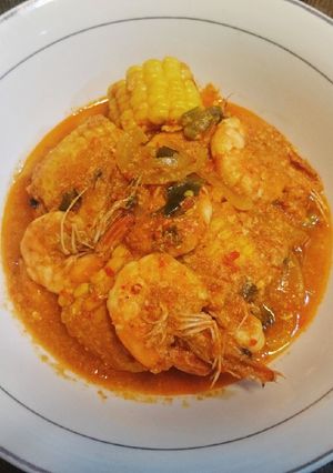 Foto resep Udang Saus Padang