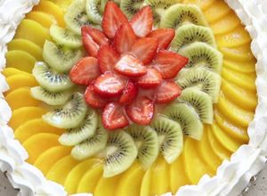 Una foto de Tarta frutal