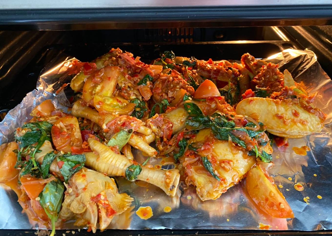 Ayam panggang kemangi