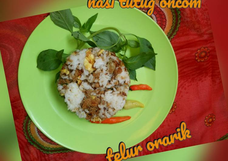 Resep Nasi tutug oncom telur orarik (17), Sempurna