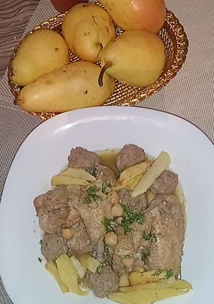 صورة لوصفة طبق مثوم بنة ولا اروع بلمسة مريم البتول