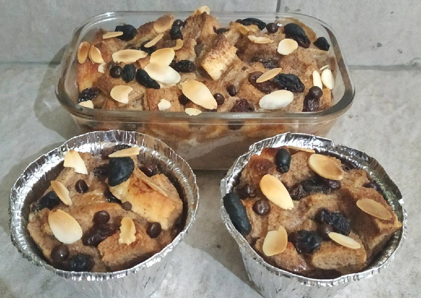 Resep Bread Pudding Panggang yang Enak Banget