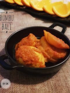 Foto resep Telor, tahu & kentang bumbu bali