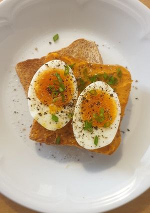 A picture of Breakfast done right.
