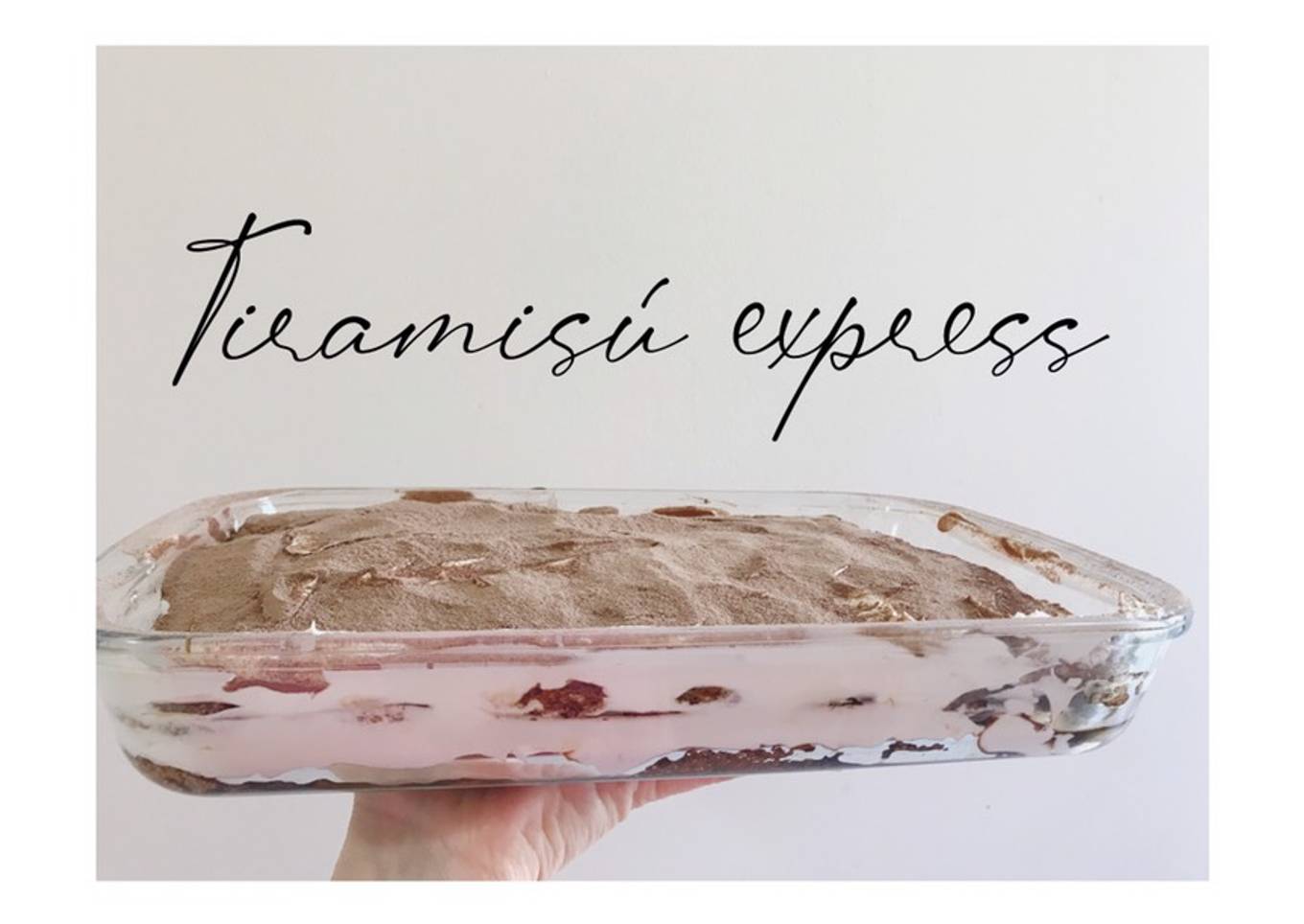 Tiramisú express