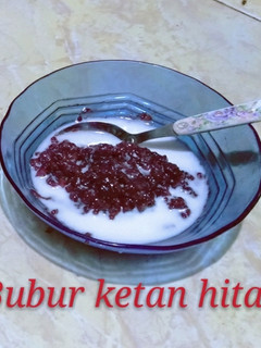 Foto resep Bubur ketan hitam simpel