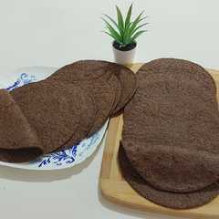 خبز ومناقيش كيتو دايت-レシピのメイン写真
