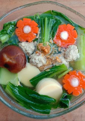รูปของ แกงจืดกวางตุ้งหมูสับ