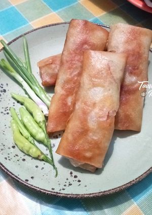 Foto resep Lumpia Rebung Telur