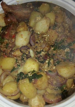 A picture of Mixed potatoes.