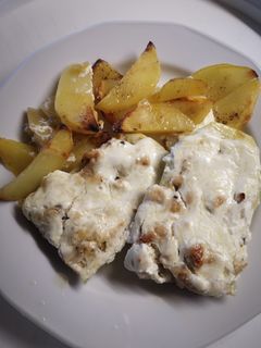 Csirkemellel töltött cukkini🍆🥒 recept fotója