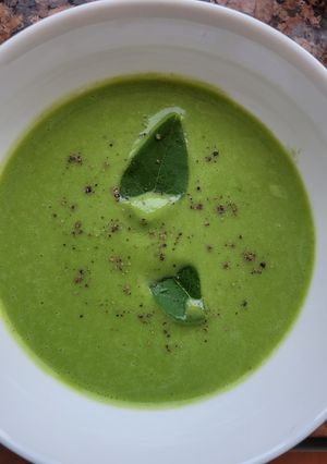 A picture of Broccoli Soup.