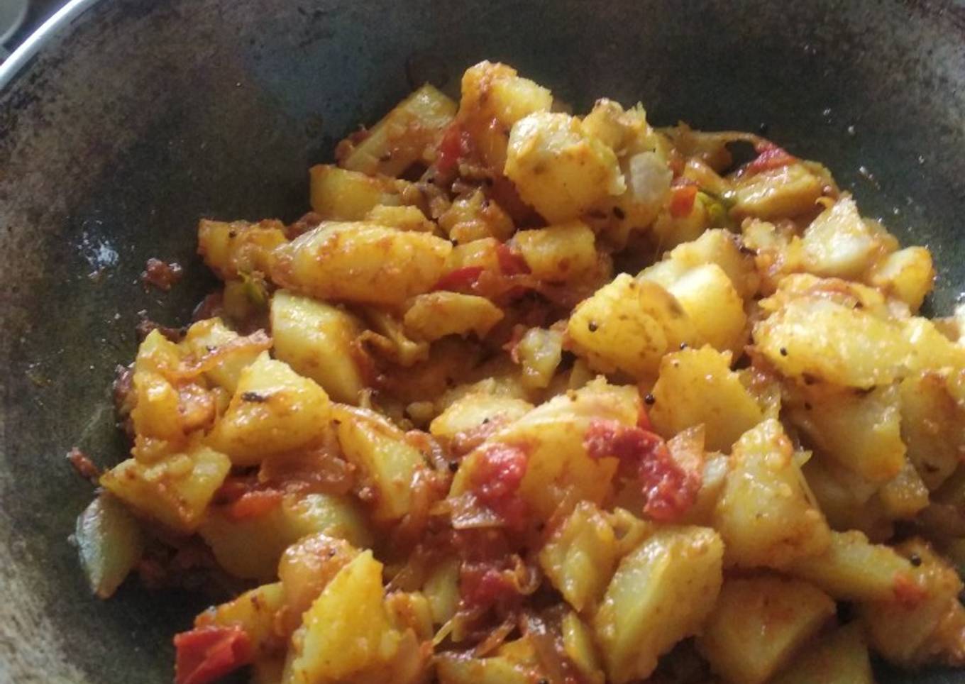 Dry Potato Sabji
