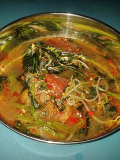 Foto resep Tumis kangkung pedas