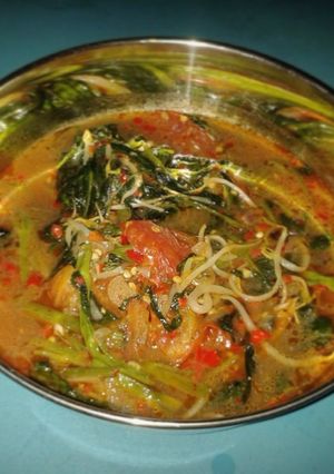Foto resep Tumis kangkung pedas