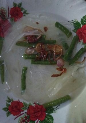 Foto resep Sayur bening bihun,kacang dn kol😂😂