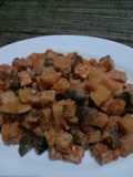 Sambal Goreng Ati Ampela kentang Tempe