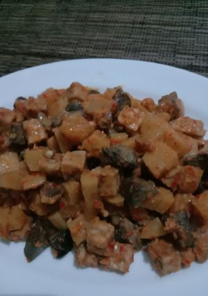 Foto resep Sambal Goreng Ati Ampela kentang Tempe