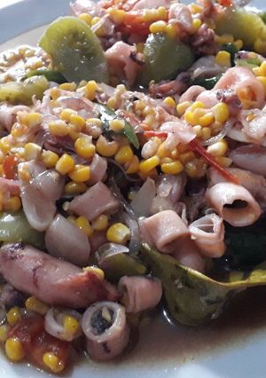 Foto resep Tumis cumi asin