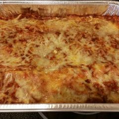 A picture of Mom's Baked Lasagna.