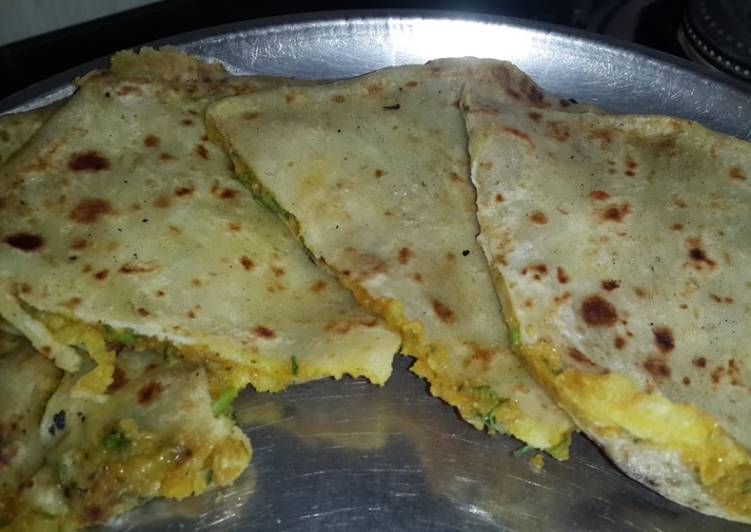 Simple Way to Prepare Any-night-of-the-week Aloo paratha