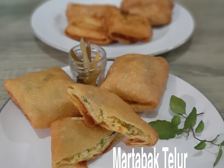 Langkah Gampang Membikin Resep Martabak Telor (kulit risoles) yang Enak Banget Anti Ribet, Uenak Banget