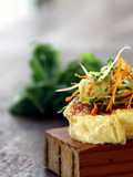 Salmon and Spinach Mini Quiche