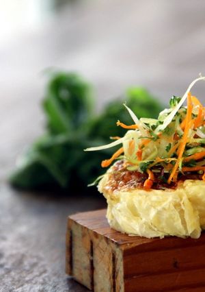 Salmon and Spinach Mini Quiche রেসিপির প্রধান ছবি