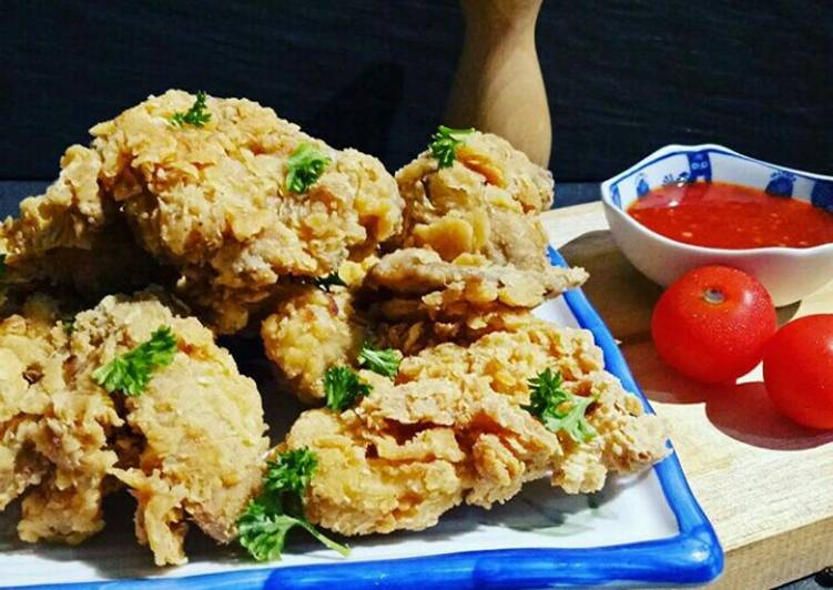 Resep Crispylicious Fried Chicken 🐔 || CFC Homemade yang Bisa Manjain Lidah
