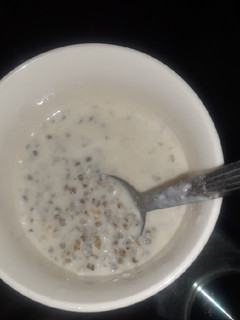 A picture of Coconut Millet pudding.