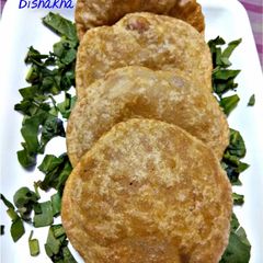 Dal stuffed Kachori A picture of Dal stuffed Kachori.