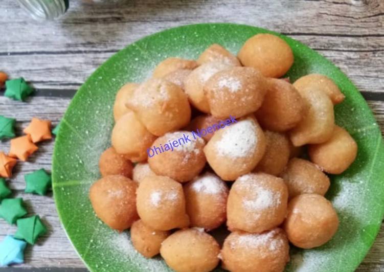 Cara Menyiapkan Mini Doughnuts - no ragi - no ulen - no lama Anti Gagal!