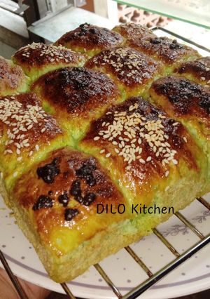 Foto resep Roti sobek pandan