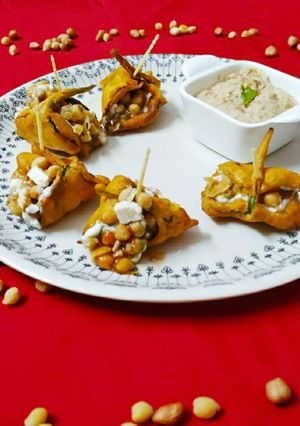 पालक पनीर चना चाट (Palak paneer chana chaat recipe in Hindi) रेसिपी मुख्य फोटो