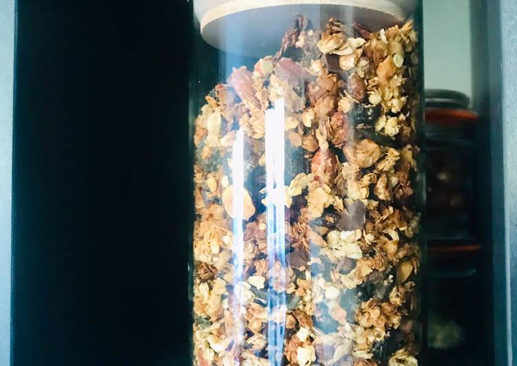 La Recette Pas à Pas Granola facile à faire