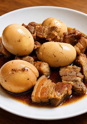 Hình của món Thịt Kho Trứng Đơn Giản Tại Nhật.