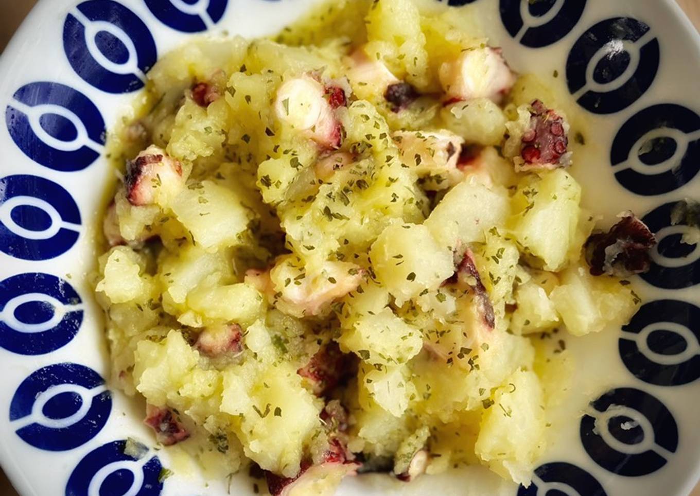 Ensalada de pulpo y patata