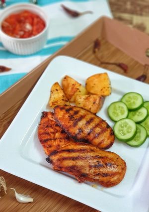 A picture of Peri Peri Chicken Steak.