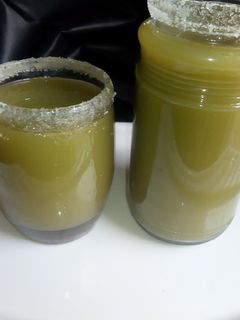 Lemon zogale /Moringa juice Healthy juice ainihin hoton girkin