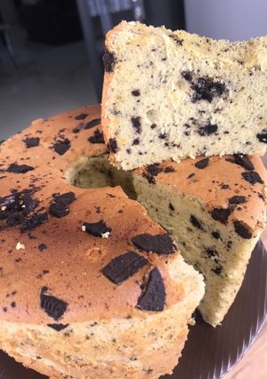 Foto resep CHIFFON Vanilla Oreo (Soft and Moist)