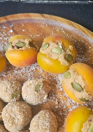 صورة لوصفة مشمش بالمكسرات
