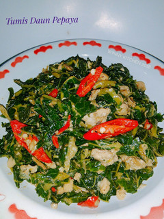 Foto resep Tumis Daun Pepaya