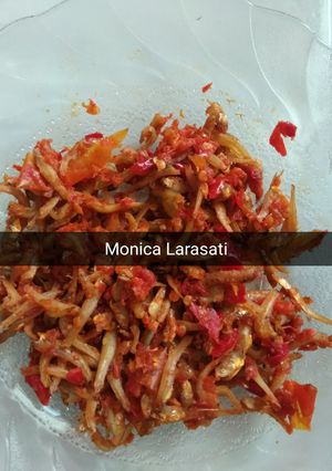 Foto resep Sambal goreng teri