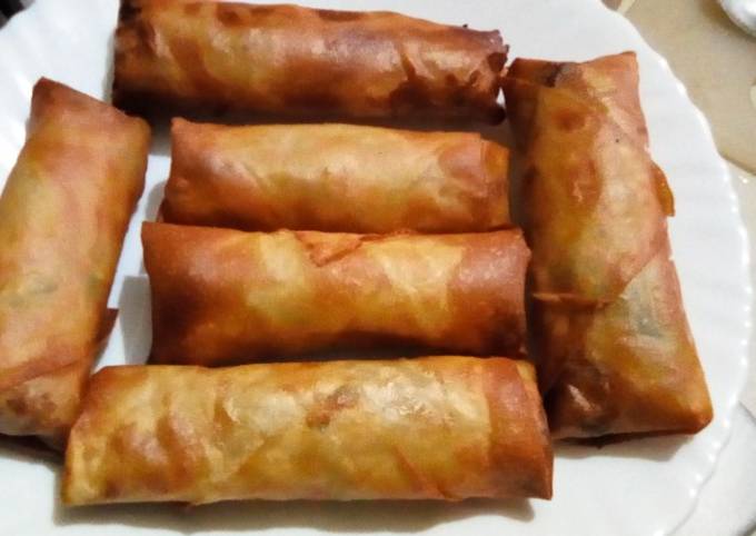 Simple Way to Prepare Gordon Ramsay Veg spring rolls