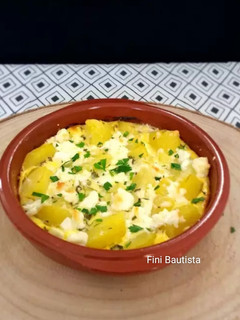 Una foto de Patatas al horno con feta