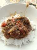 Rendang daging sapi pedas