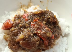 Foto resep Rendang daging sapi pedas