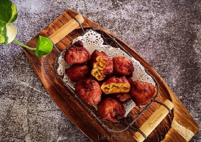 Resipi Cekodok Pisang Horlicks Oleh Latipah Nawawi Cookpad